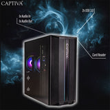 Captiva PC Advanced Gaming R98-679 (Ryzen 5 8400F/RTX5060 8GB GDDR7/SSD 1TB/32GB/WLAN/Windows 11 Home 64-bit)