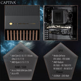 Captiva PC Advanced Gaming I95-610 (i9-13900KF/RTX5060 Ti 16GB GDDR7/SSD 2TB/32GB/WLAN/Windows 11 Home 64-bit)