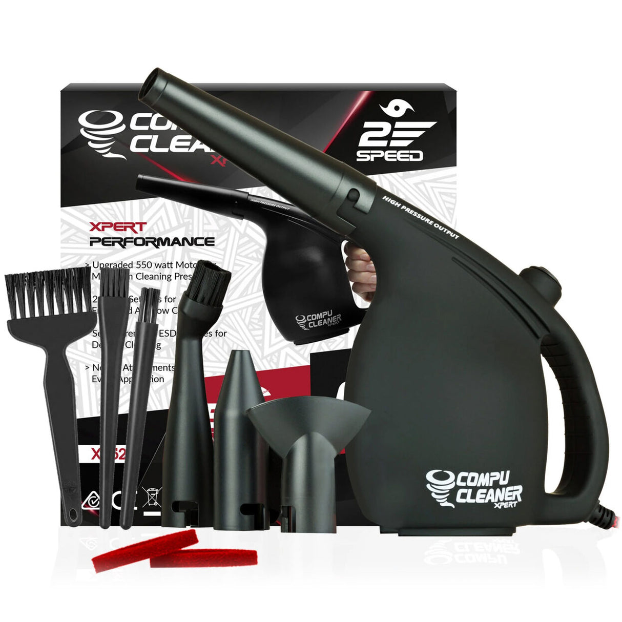 IT Dusters CompuCleaner Xpert – Elektrisches Staubgebläse
